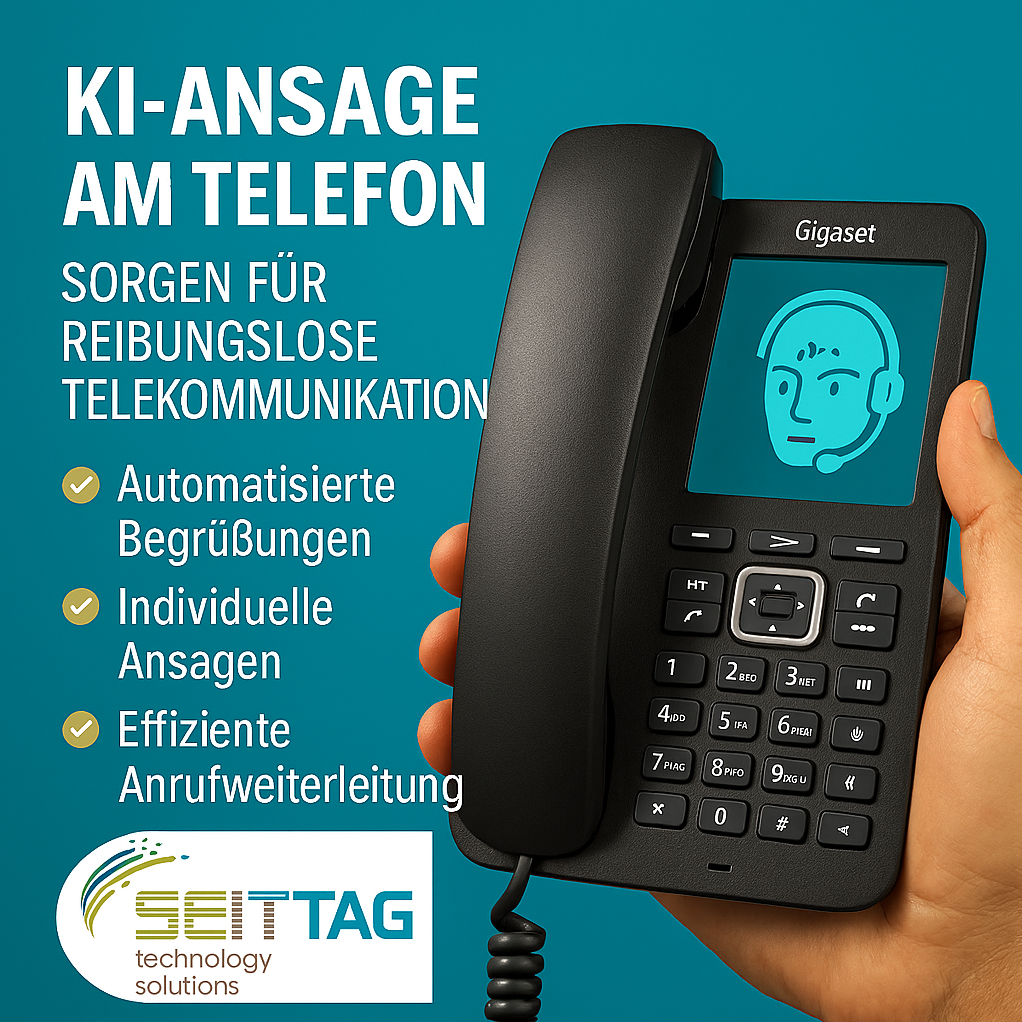 KI Ansage Telekommunikations‑ und VoIP‑Lösungen für Unternehmen in Willich, Krefeld, Düsseldorf, Neuss, Mönchengladbach, Duisburg,Tönisvorst
